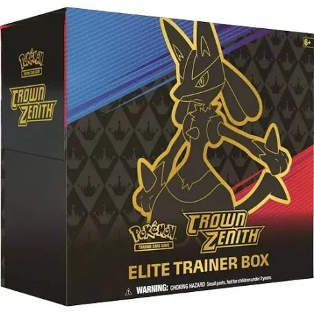 Crown zenith etb *minor damage *